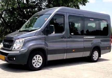 Rent a 12 Seater Urbania Traveller