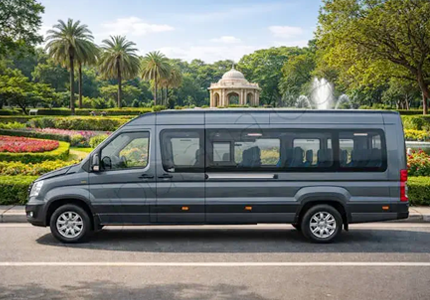 Rent a 17 Seater Urbania Traveller